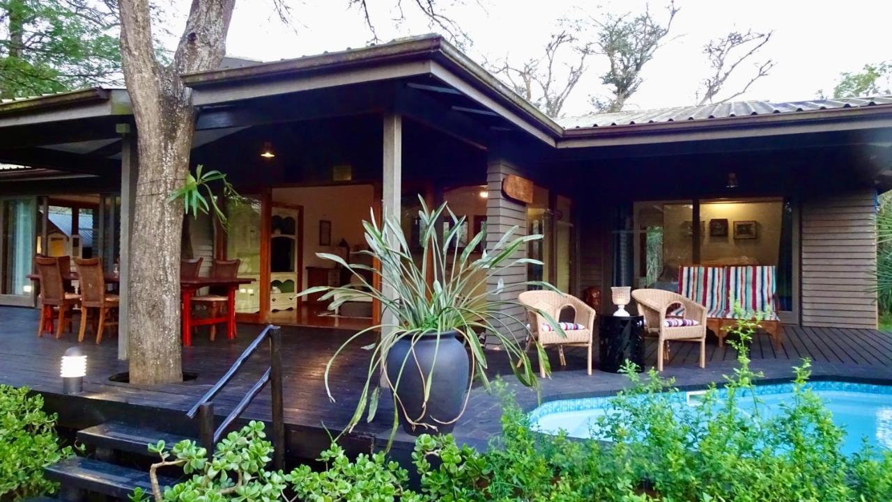 Imani Bush House & Silver Sky Chalet Hluhluwe Dış mekan fotoğraf